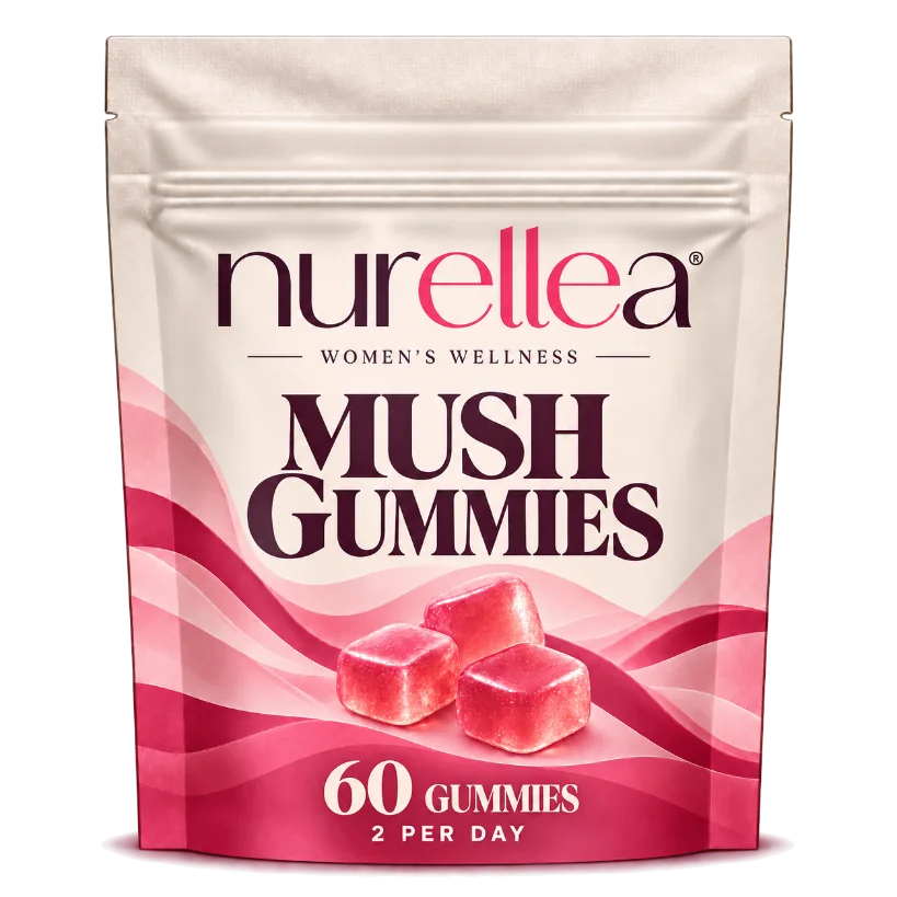 Nurellea Mush Gummies pouch